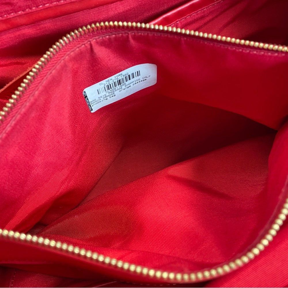Christian Louboutin Red Leather Tote Bag - Picture 8 of 13